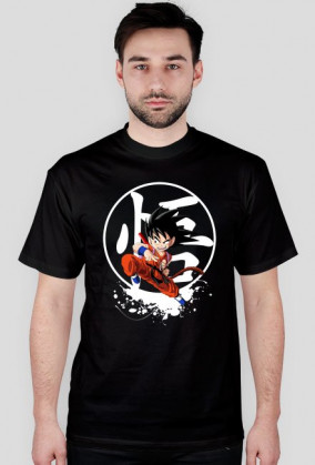 Dragon Ball T -Shirt Kid Goku With Symbol