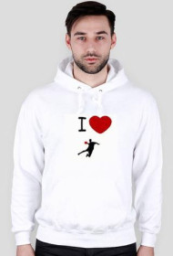 I Love z zawodnikiem bluza
