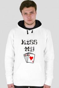 Kiss bluza  męska z kapturem