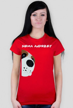 koszulka z Andrzejem (damska)