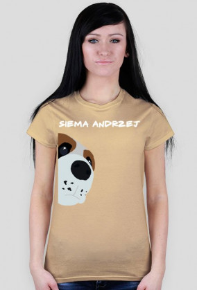 koszulka z Andrzejem (damska)