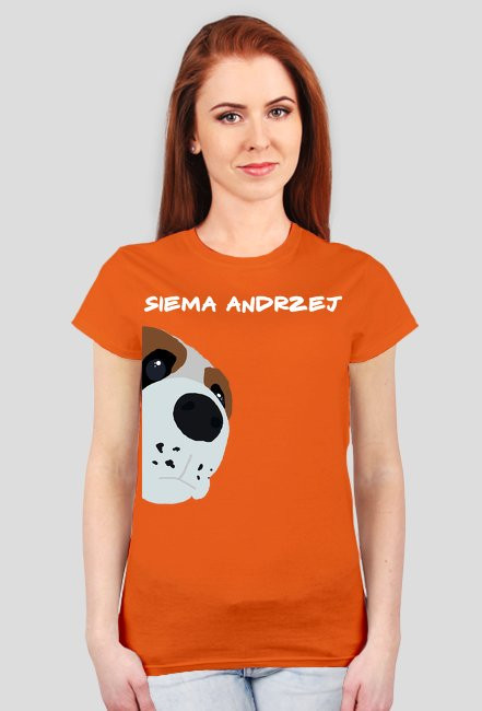 koszulka z Andrzejem (damska)