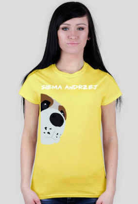 koszulka z Andrzejem (damska)