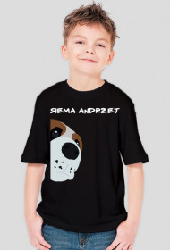 koszulka z Andrzejem (chłopięca)