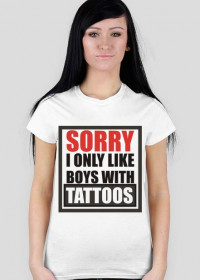 Tattoos koszulka damska