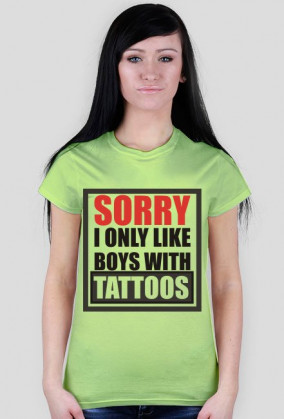 Tattoos koszulka damska
