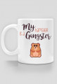 kubek "my hamster is a gangster"
