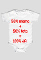 50% mama + 50% tata
