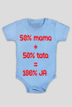 50% mama + 50% tata