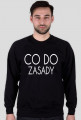 Bluza męska czarna - Co do zasady