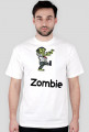 Koszulka zombie i z zadrapaniem :)