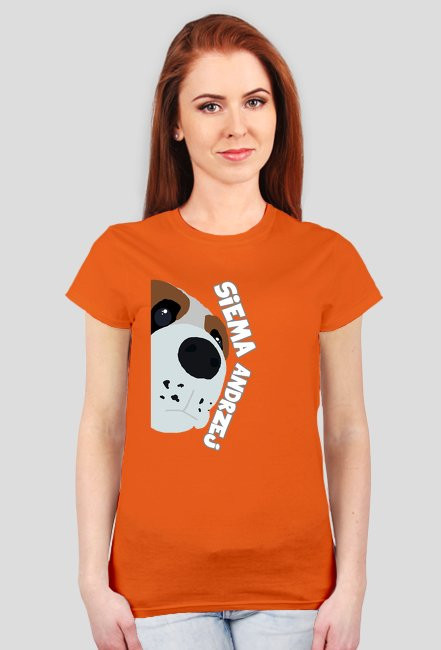 koszulka z Andrzejem v2 (damska)