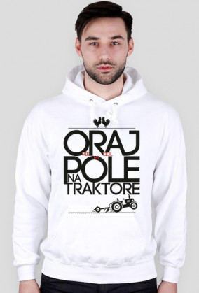 Oraj pole- BIAŁY BLUZA