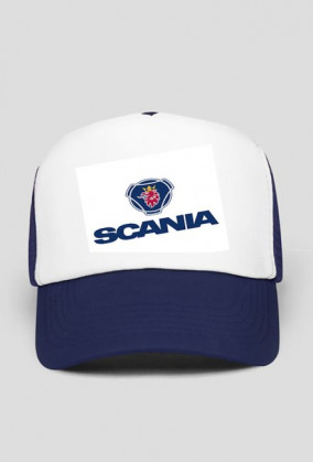 czapka scania + logo