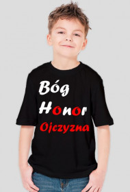 Koszulka Bóg Honor Ojczyzna