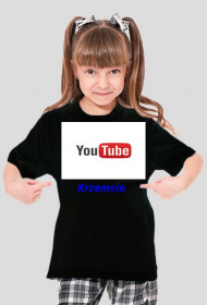 Koszulka dziewczynska Youtube Krzemcio