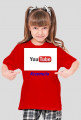 Koszulka dziewczynska Youtube Krzemcio