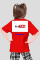 Koszulka dziewczynska Youtube Krzemcio