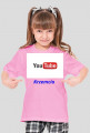 Koszulka dziewczynska Youtube Krzemcio