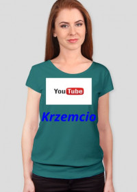 Koszulka Kobieca Youtube Krzemcio