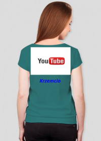 Koszulka Kobieca Youtube Krzemcio