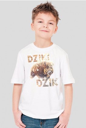 Koszulka dziecięca Dziki Dzik