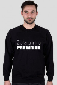 Bluza męska czarna - Zbieram na prawnika