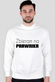 Bluza męska biała - Zbieram na prawnika