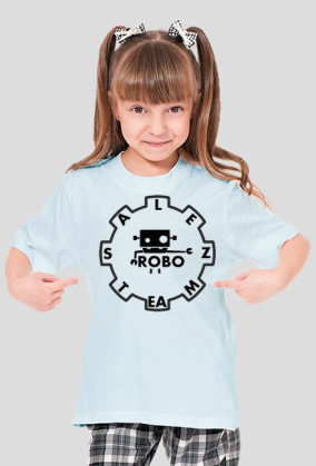 Koszulka dla dziewczynki z logo