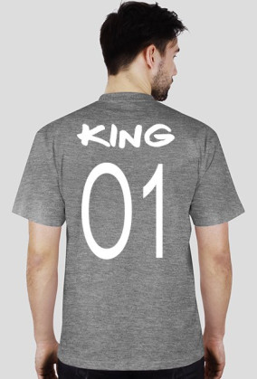 Koszulka z napisem "King" / Król