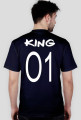Koszulka z napisem "King" / Król