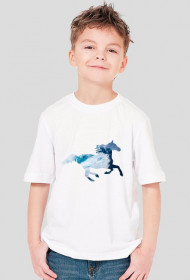 Sea horse - dziecięca biała