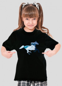 Sea horse - dziecięca czarna