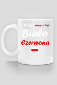 Kubek Biało Czerwona
