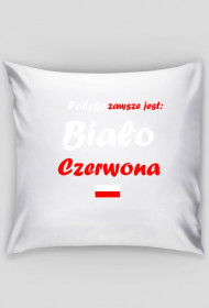 Poszewka Biało Czerwona