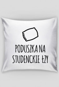 Poduszka na studenckie łzy