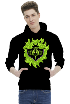 BLUZA MĘSKA Z KAPTUREM - LONG LIVE EVIL