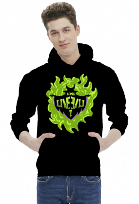 BLUZA MĘSKA Z KAPTUREM - LONG LIVE EVIL