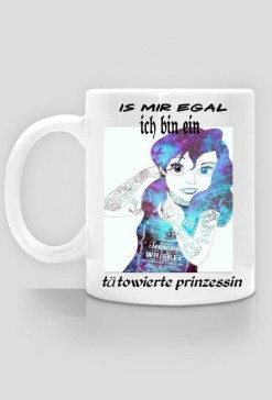 wydziarana królewna