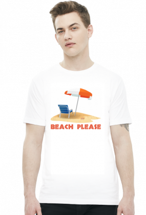 Koszulka Beach please