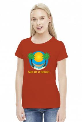 Sun of a beach koszulka damska