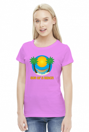 Sun of a beach koszulka damska