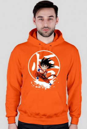 Dragon Ball Hoodie Kid Goku With Symbol