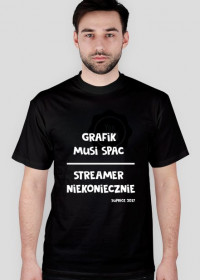 Koszulka Męska Grafik,Streamer