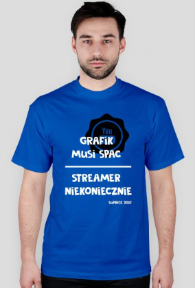Koszulka Męska Grafik,Streamer