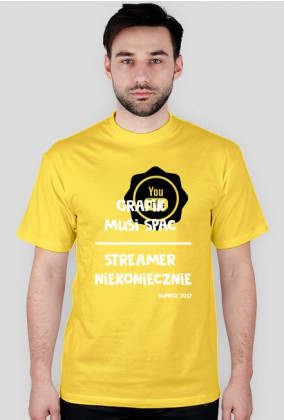 Koszulka Męska Grafik,Streamer