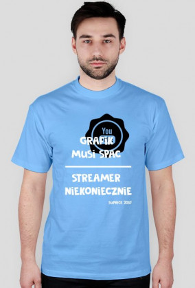 Koszulka Męska Grafik,Streamer