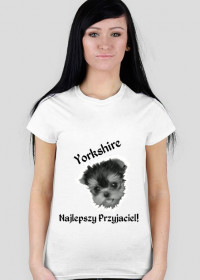 Yorkshire Przyjaciel T-Shirt White