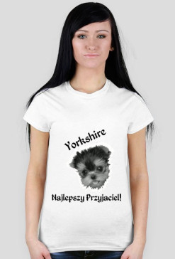 Yorkshire Przyjaciel T-Shirt White