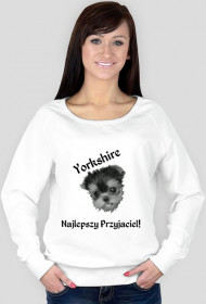 Yorkshire Przyjaciel Bluza White